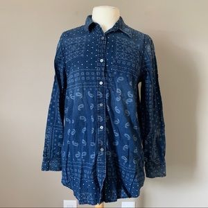 Banana Republic Denim Button Up